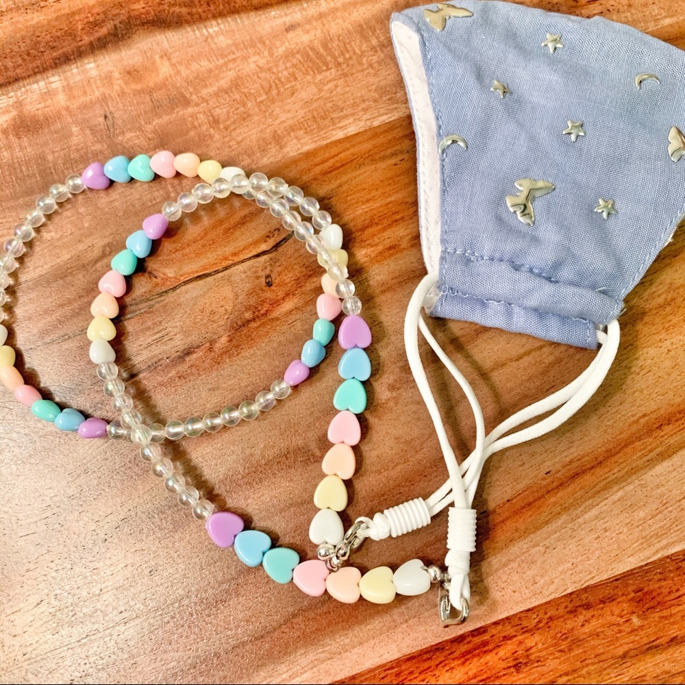 Custom Face Mask Chain / Necklace / Holder 😷